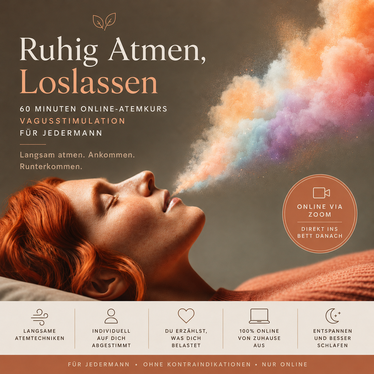Resilienztraining und Vagusstimulation via ZOOM - Start 09.10.2026 um 18:30 Uhr